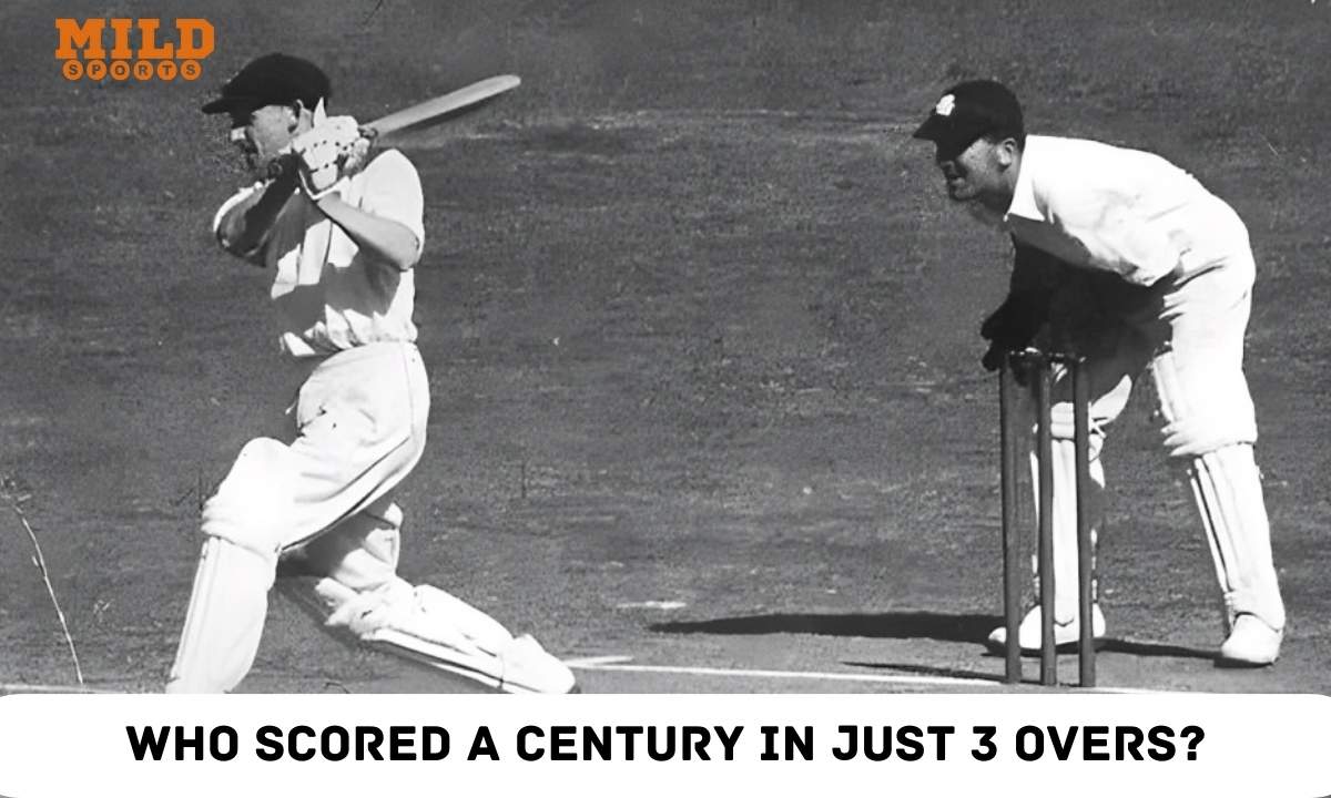 Who Scored A Century In Just 3 Overs