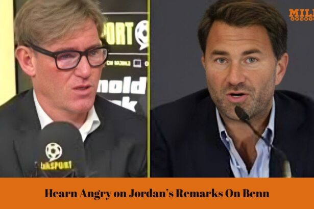Simon Jordan and Eddie Hearn