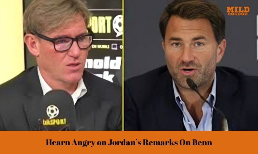 Simon Jordan and Eddie Hearn