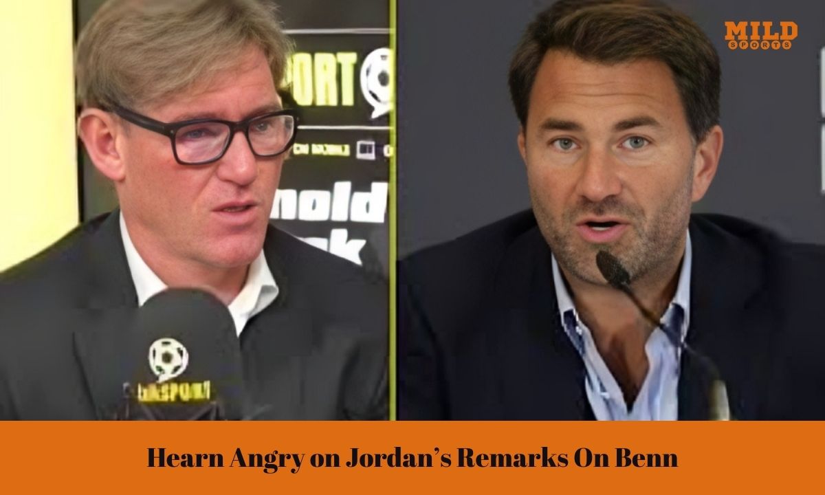 Simon Jordan and Eddie Hearn