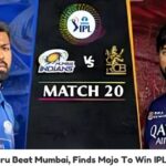 Bengaluru Beat Mumbai