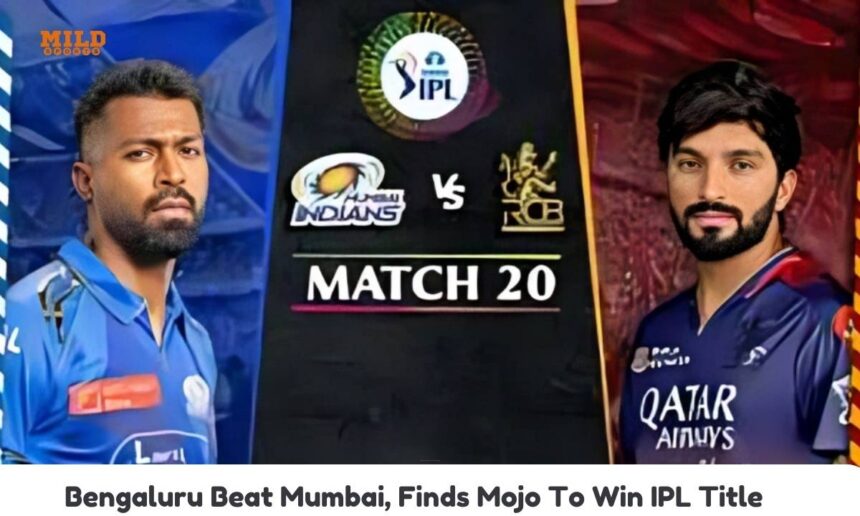 Bengaluru Beat Mumbai