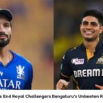 Gujarat Titans End Royal Challengers Bengaluru’s Unbeaten Run in IPL 2025