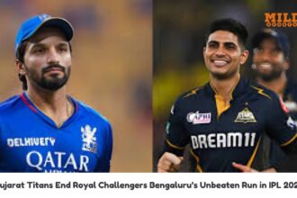 Gujarat Titans End Royal Challengers Bengaluru’s Unbeaten Run in IPL 2025