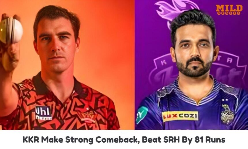 KKR Make Strong Comeback, Beat SRH By 81 Runs
