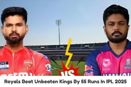 Royals Beat Unbeaten Kings By 55 Runs In IPL 2025