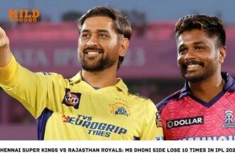 Chennai Super Kings vs Rajasthan Royals