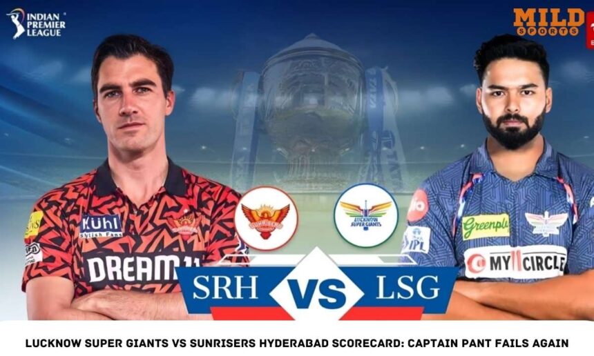 Lucknow Super Giants vs Sunrisers Hyderabad Scorecard