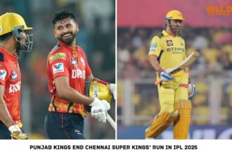 Punjab Kings End Chennai Super Kings