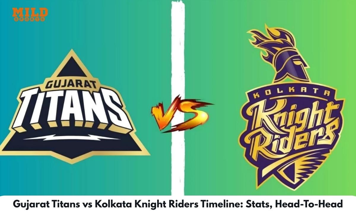 Gujarat Titans vs Kolkata Knight Riders Timeline