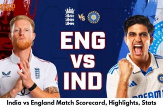 India vs England Match Scorecard