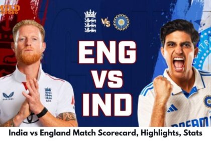India vs England Match Scorecard