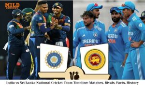 India vs Sri Lanka National Cricket Team Timeline Matches, Rivals, Facts, History