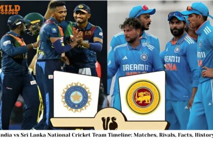 India vs Sri Lanka National Cricket Team Timeline Matches, Rivals, Facts, History