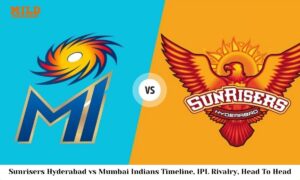 Sunrisers Hyderabad vs Mumbai Indians Timeline