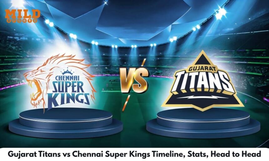 Gujarat Titans vs Chennai Super Kings Timeline